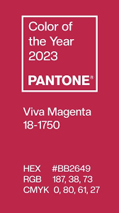 Boja 2023. godine: Viva Magenta ili Pantone 18-1750