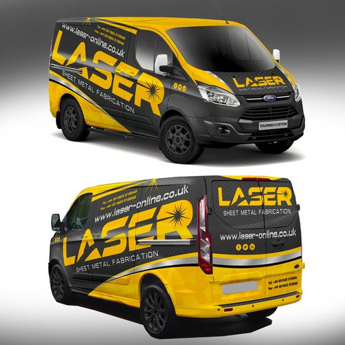 Privlačan dizajn za vozila tvrtke Laser ltd